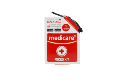 MEDICARE MICRO FIRST AID KIT WITH CARRYING CASE