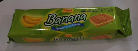 Nabil Banana Flavoured Cream Biscuits 82gm-6B - MarkeetEx