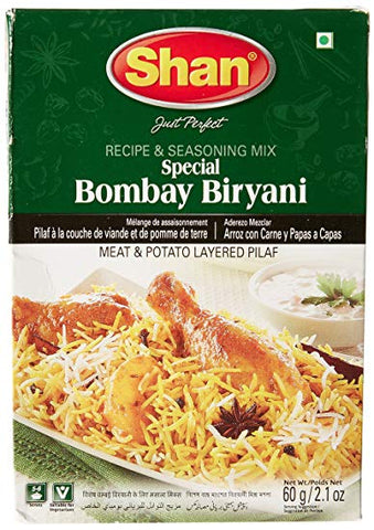 Shan Special Bombay Biryani Masala 65g - خلطة بهارات البرياني شان - MarkeetEx