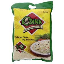 Rice Rozana Basmati 5kg - MarkeetEx
