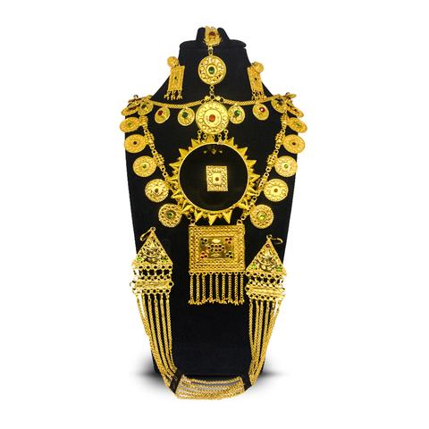 Omani Traditional Gold Set - Replica Design #1