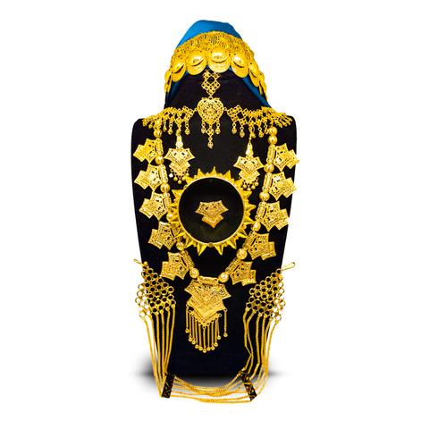 Omani Traditional Gold Set - Replica Design #3
