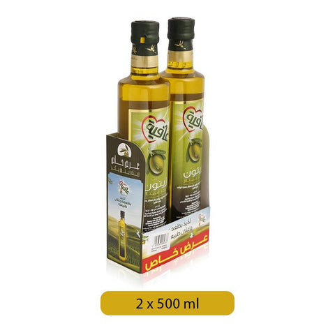 Afia Olive Oil 2X500ml Pack - MarkeetEx
