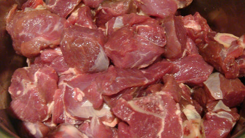 Fresh Indian Mutton W/Bone 1/2 kg - MarkeetEx