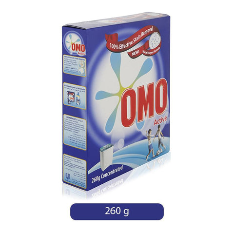 OMO Washing Powder Active 260gm Concentrated - MarkeetEx