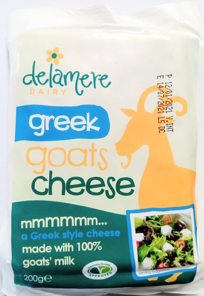 Delamere Greek Goat Cheese 200 gm - MarkeetEx