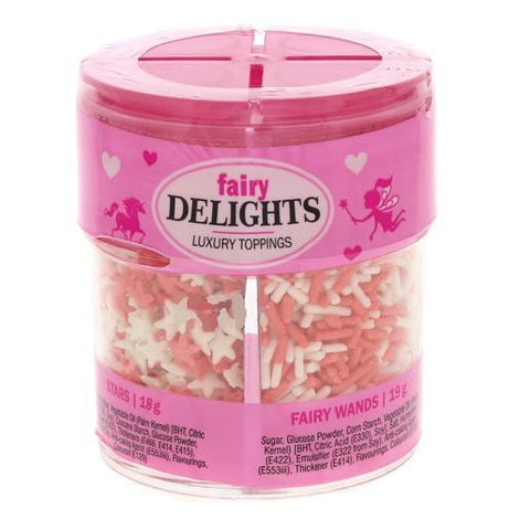 Delights - Fairy - Luxury Toppings - 82gm - Assorted