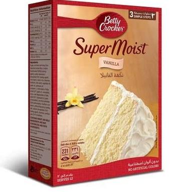 Super Moist Cake Mix Betty Crockers