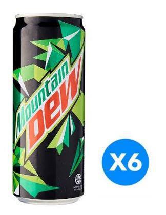 MOUNTAIN DEW CAN 6 PACK325 ML