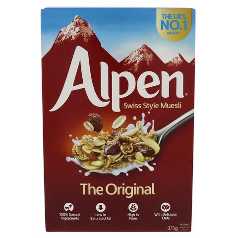 Alpen Cereals Swiss Style Muesli 375gm - MarkeetEx