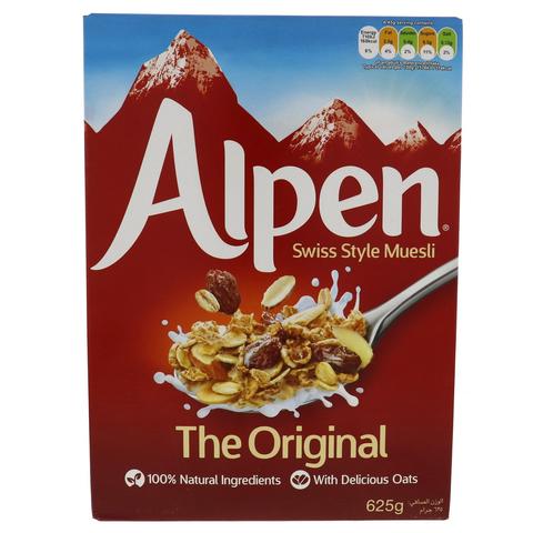 Alpen Cereals Swiss Style Muesli 625gm