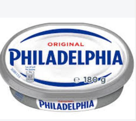 Cream Cheese Philadelphia 180gm- جبنة كريم فيلادلفيا