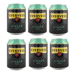 Evervess Ginger Ale 300ml X 6pcs Pack - MarkeetEx