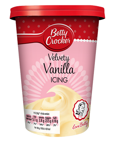 Betty Crocker Velvety Vanilla Flavour Icing 400gm