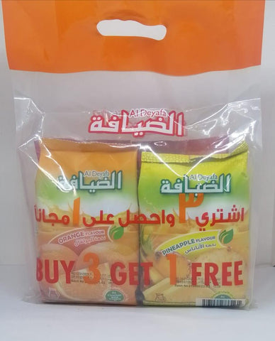 Al Deyafa Juice Powder - 500gmsX3+1 - MarkeetEx