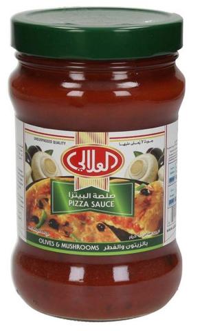 Al AlALi Pizza Sauce With Olive & Mushrooms 640G