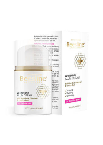 Beesline Whitening Alum Cream 50ml بيزلَين كريم الشبة المفتّح للبشرة - MarkeetEx