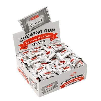 Mastic Chewing Gum - 100 Packs X 2Pcs = 290gm - MarkeetEx