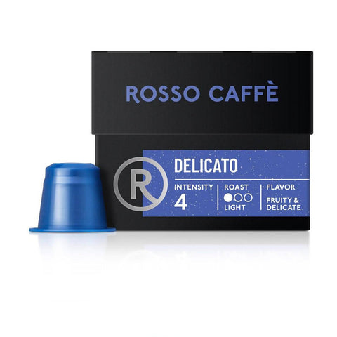 ROSSO CAFFE-CAPSULES (DELICATO) 20 CAPSULES