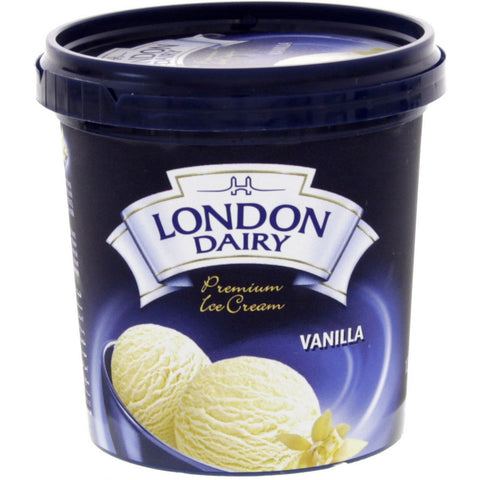 Ice Cream Vanilla London Dairy 500ml - MarkeetEx