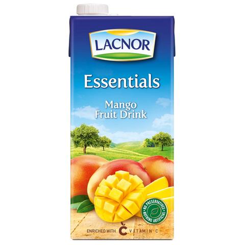 Essentials Mango Juice Lacnor 1Ltr
