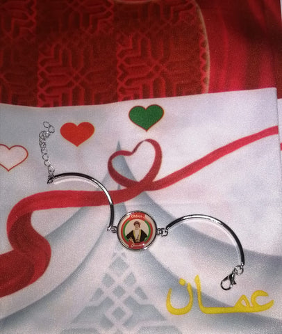 Oman National Day with His Majesty Picture - Bracelet - MarkeetEx