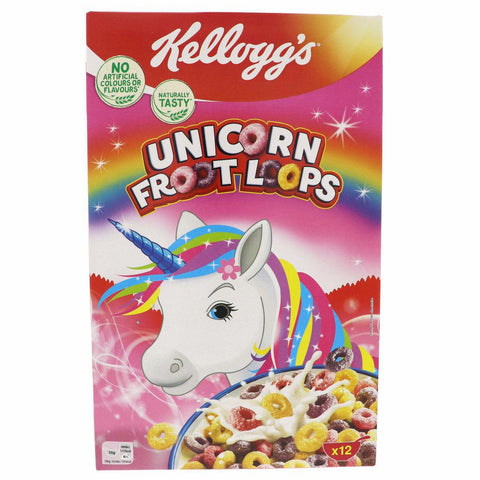 Kelloggs Unicorn Froot Loops 375gm - MarkeetEx