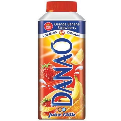 Danao Orange Banana & Strawberry Juice with Milk 180 ml