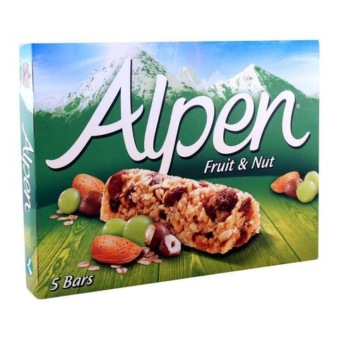 Alpen Fruit & Nut Cereal Bar 5 Pack - MarkeetEx