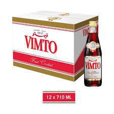 Vimto Fruit Cordial Syrup 710 ml Pack of 12 - MarkeetEx