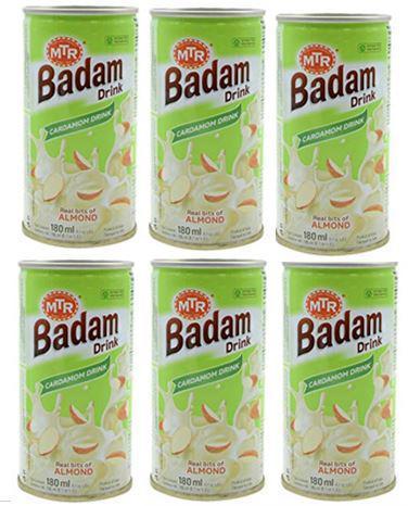 MTR Badam-Cardamon Drink 180ml X 6Pcs