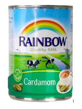 Rainbow Fresh Evaporated Milk - Cardamom 410gm/385ml