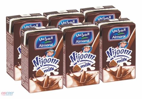 Milk Nijoom Almarai 6pcs Pack- حليب نجوم المراعي