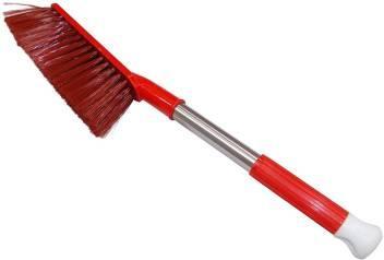 Long Hard Bristle Cleaning Duster/Brush with Adjustable Steel Handle - MarkeetEx