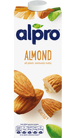 Alpro Roasted Almond Drink Original 1L - MarkeetEx