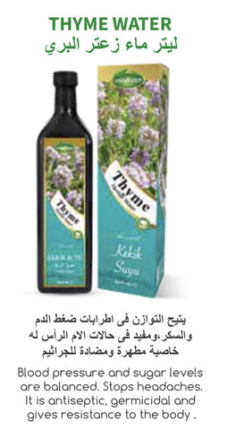 Thyme Herbal Water 1 kg - MarkeetEx