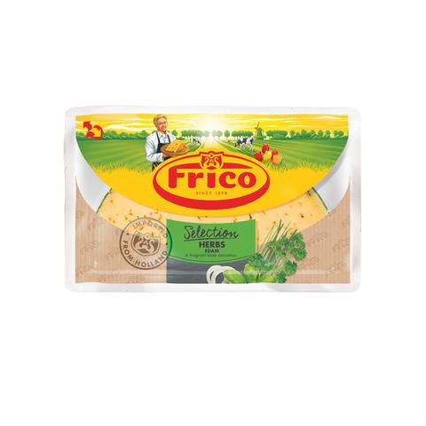 Frico Dutch Herby Edam Cheese Wedge (Green) 235GM