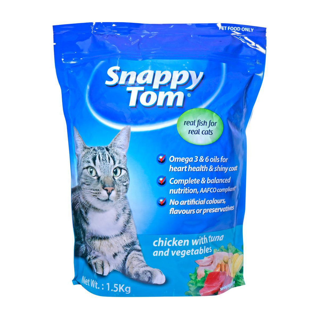 Snappy Tom Chicken with Tuna and Vegetable 1.5kg - MarkeetEx