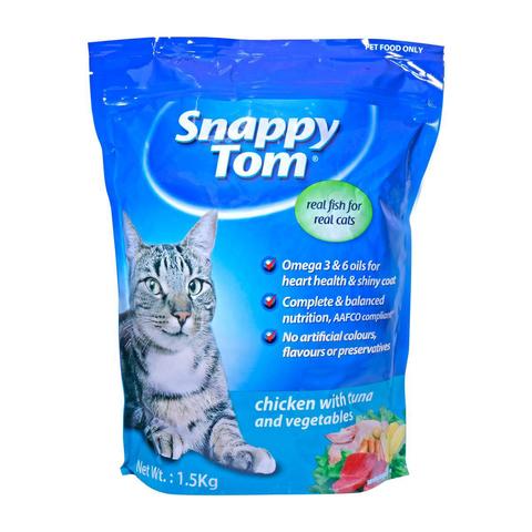 Snappy Tom Chicken with Tuna and Vegetable 1.5kg