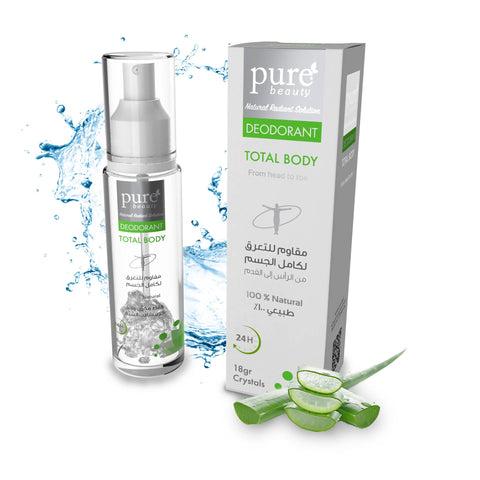 Pure beauty Total Body spray Deodorant - 18g - MarkeetEx