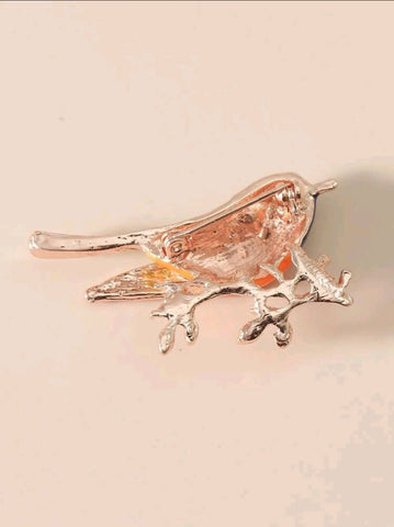 Rhinestone Bird Brooch (N.11) - MarkeetEx