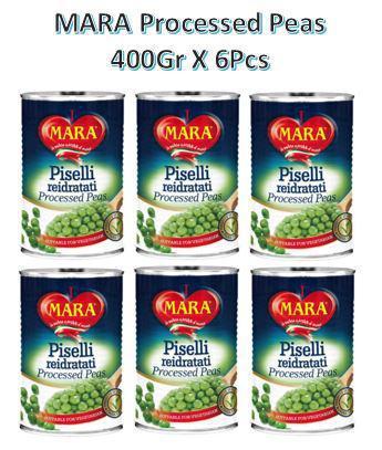 MARA Processed Peas 400gm X 6Pcs - بازيلاء مارا