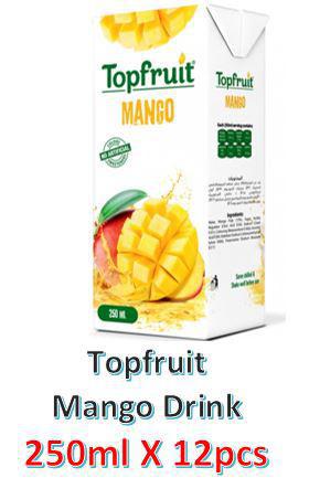 Topfruit Mango Juice Drink 250ml X 12Pcs - MarkeetEx