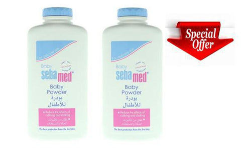 Baby Seba Med Baby Powder 200gm x 2 Offer Pack - MarkeetEx