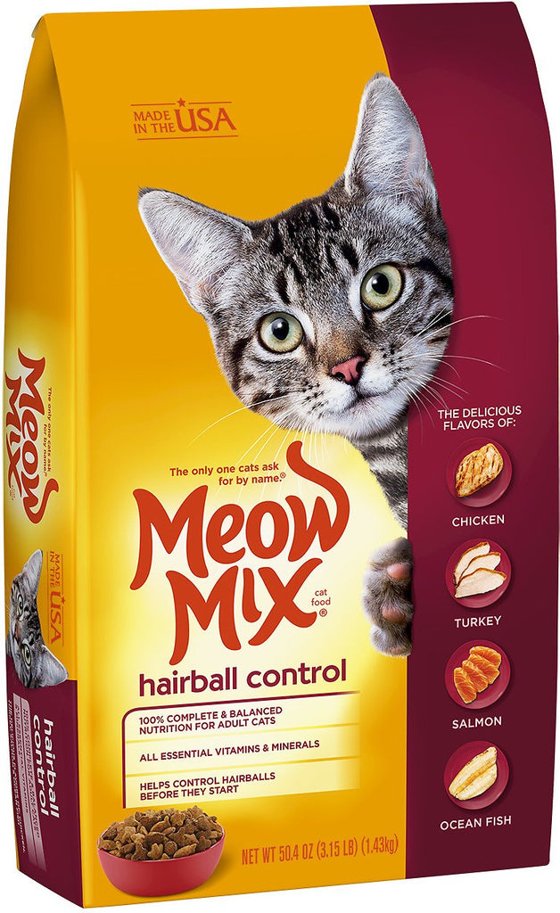 Meow Mix Hairball Control Dry Cat Food 1.43KG