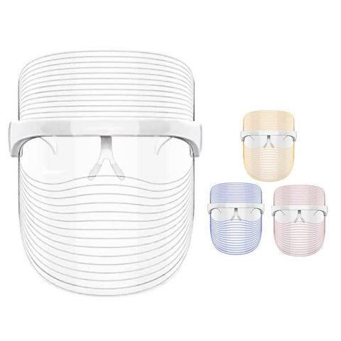 3 Color LED Light Shield Mask - MarkeetEx