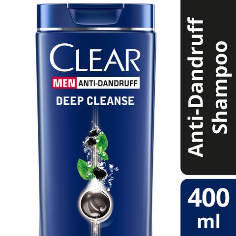 CLEAR MEN  ANTI-DANDRUFF SHAMPOO DEEP CLEANSE 400ML