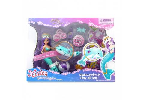 LIL FISHY'S Nixies Dancing Dolphins Play Set 3+Age