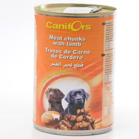 Canifors - Dog : Meat Chunks with Lamb 410 GM - MarkeetEx
