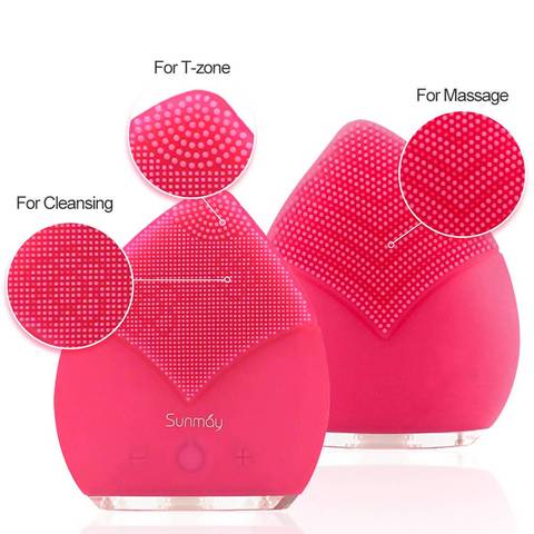 Sunmay Leaf - Sonic Facial Cleansing Brush